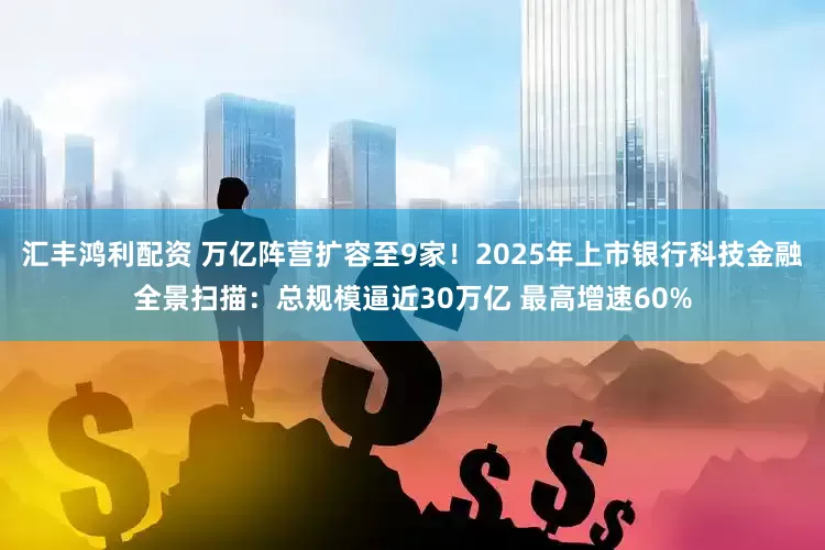 汇丰鸿利配资 万亿阵营扩容至9家!2025年上市银行科技金融全景扫描:总规模逼近30万亿 最高增速60%