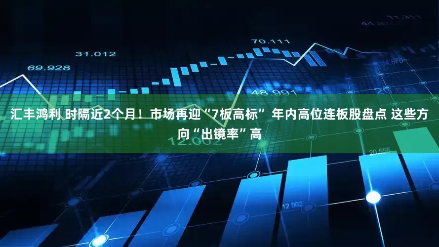 汇丰鸿利 时隔近2个月！市场再迎“7板高标” 年内高位连板股盘点 这些方向“出镜率”高